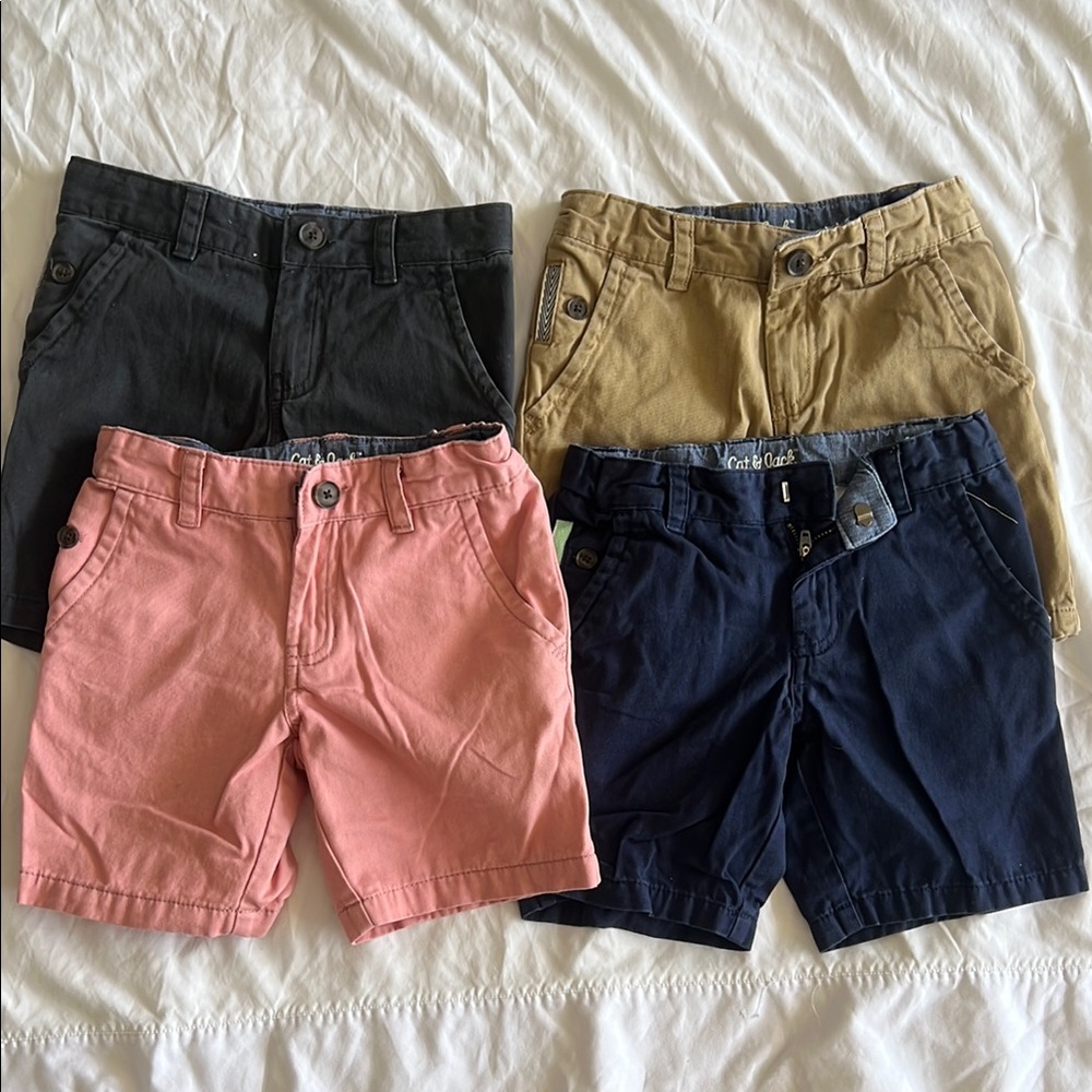 Cat & Jack Casual Bottoms Black and Tan